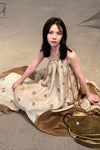 Mutedance 24 Spring/Summer One-shoulder Petal Dress Series MD-MD24SS20-C celadon PM139